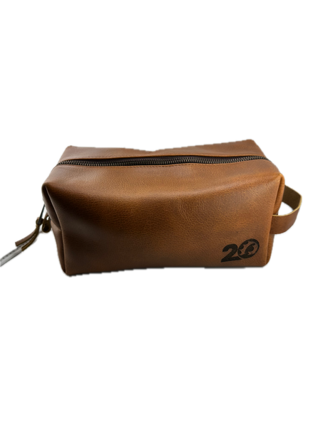 20th Anniversary Leather Dopp (Shaving) Bag