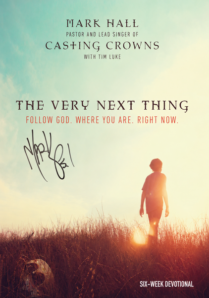 Autographed The Very Next Thing Devotional Book
