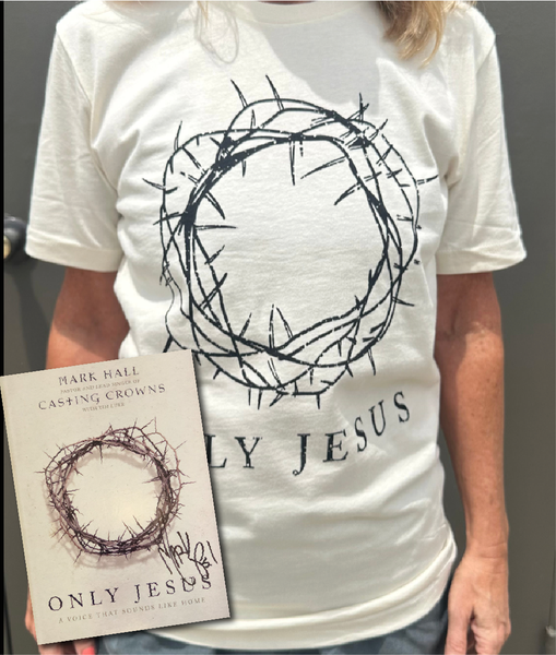 Signed Only Jesus Devotional and 3X Only Jesus Shirt Combo
