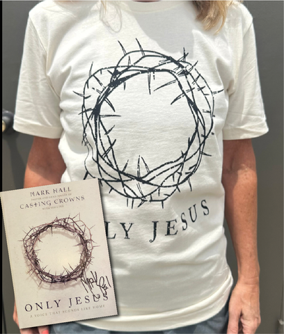 Signed Only Jesus Devotional and X-Large Only Jesus Shirt Combo