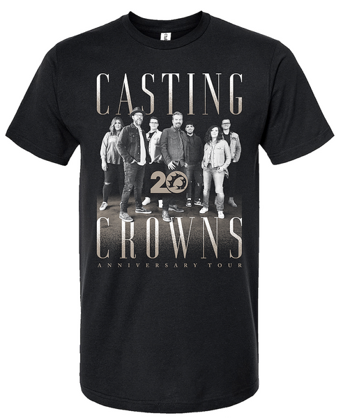 Casting Crowns 20th Fall 2023 Anniversary Tour Tee