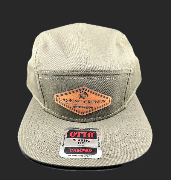 CC REVELATION 4:10-11 Camper Hat - Olive