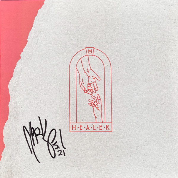 Mark Hall AUTOGRAPHED HEALER DELUXE 2-Disc White Vinyl