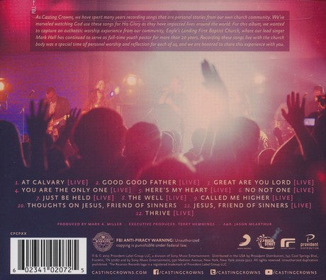 A Live Worship Experience - Casting Crowns Online Store